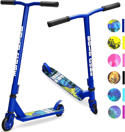 Boldcube Stunt Scooter - Navy