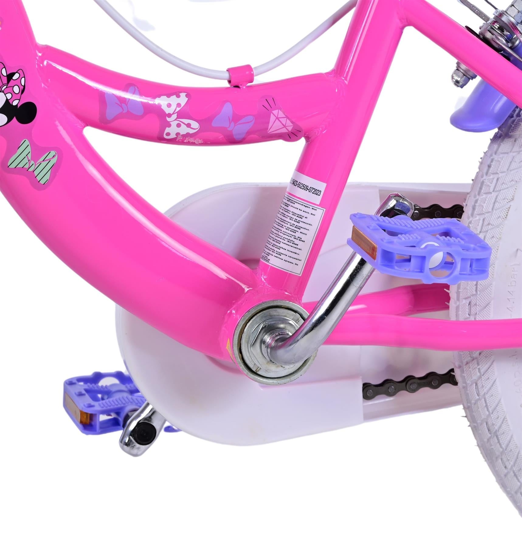 Disney Minnie Children's 16 Inch Bike - Pink