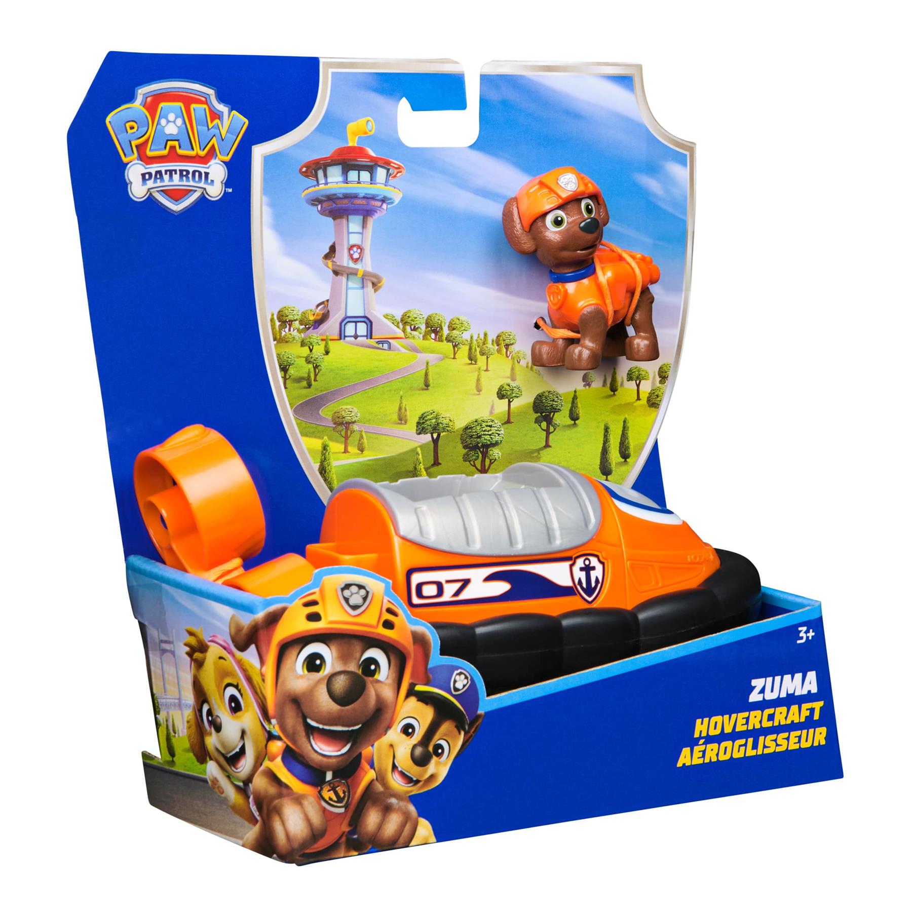 PAW Patrol Core Vehicle - Zuma & Hovercraft