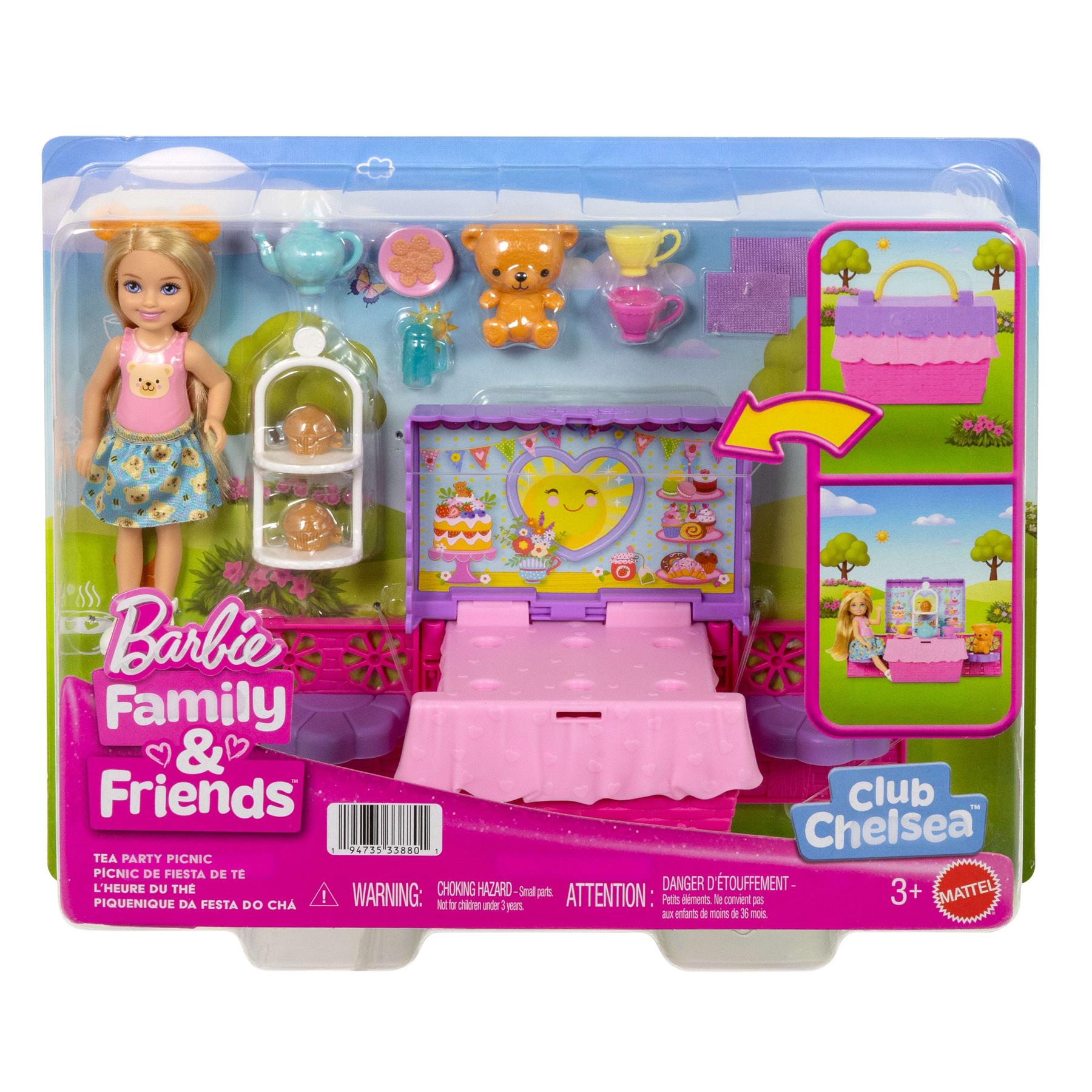 Barbie Tea Party Picnic Doll Playset