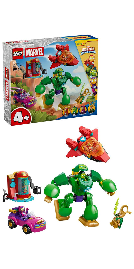 LEGO Marvel Loki vs. Team Iron Man 11211