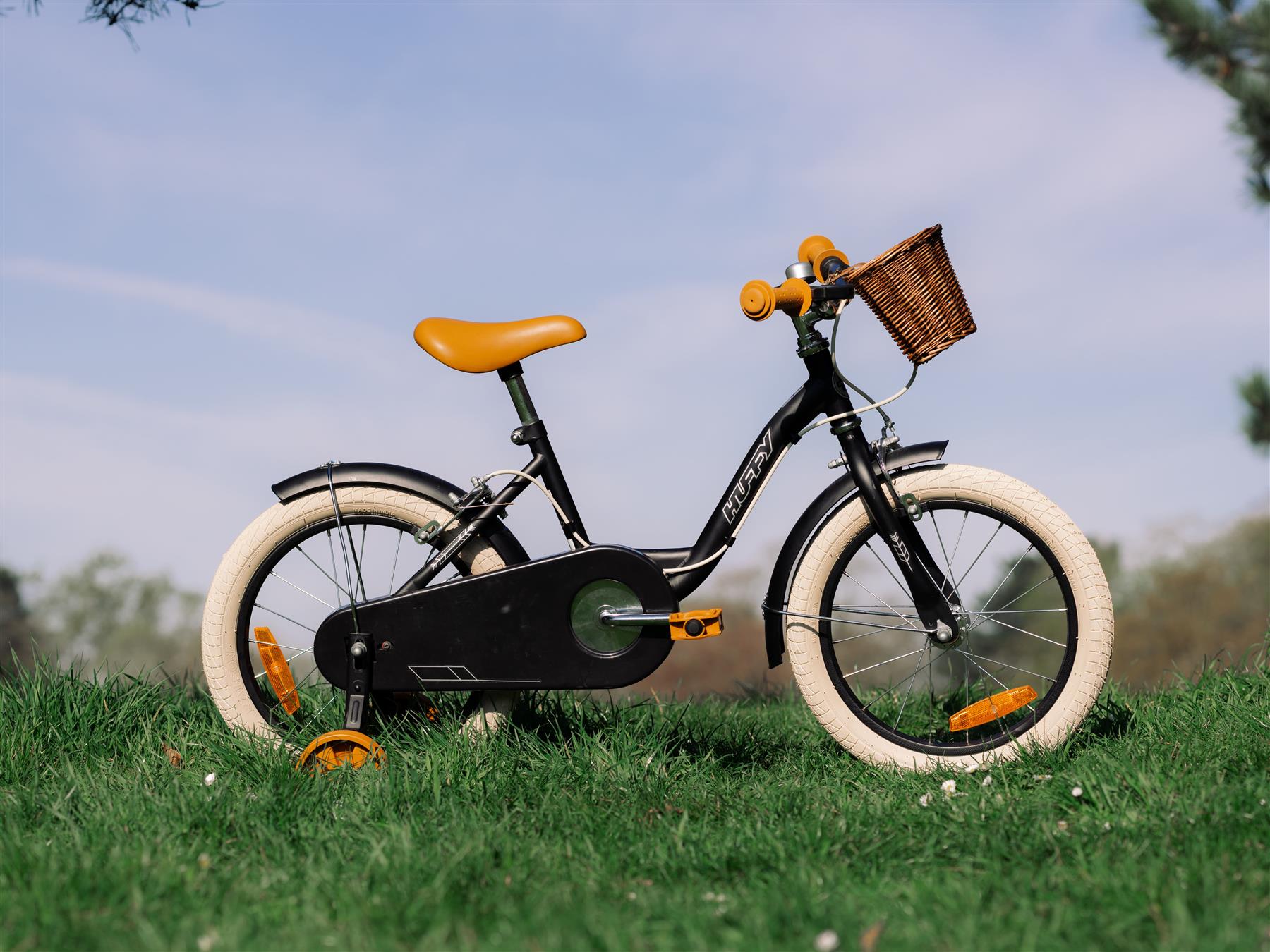 Huffy Vintage 16 Inch Bike - Matte Black