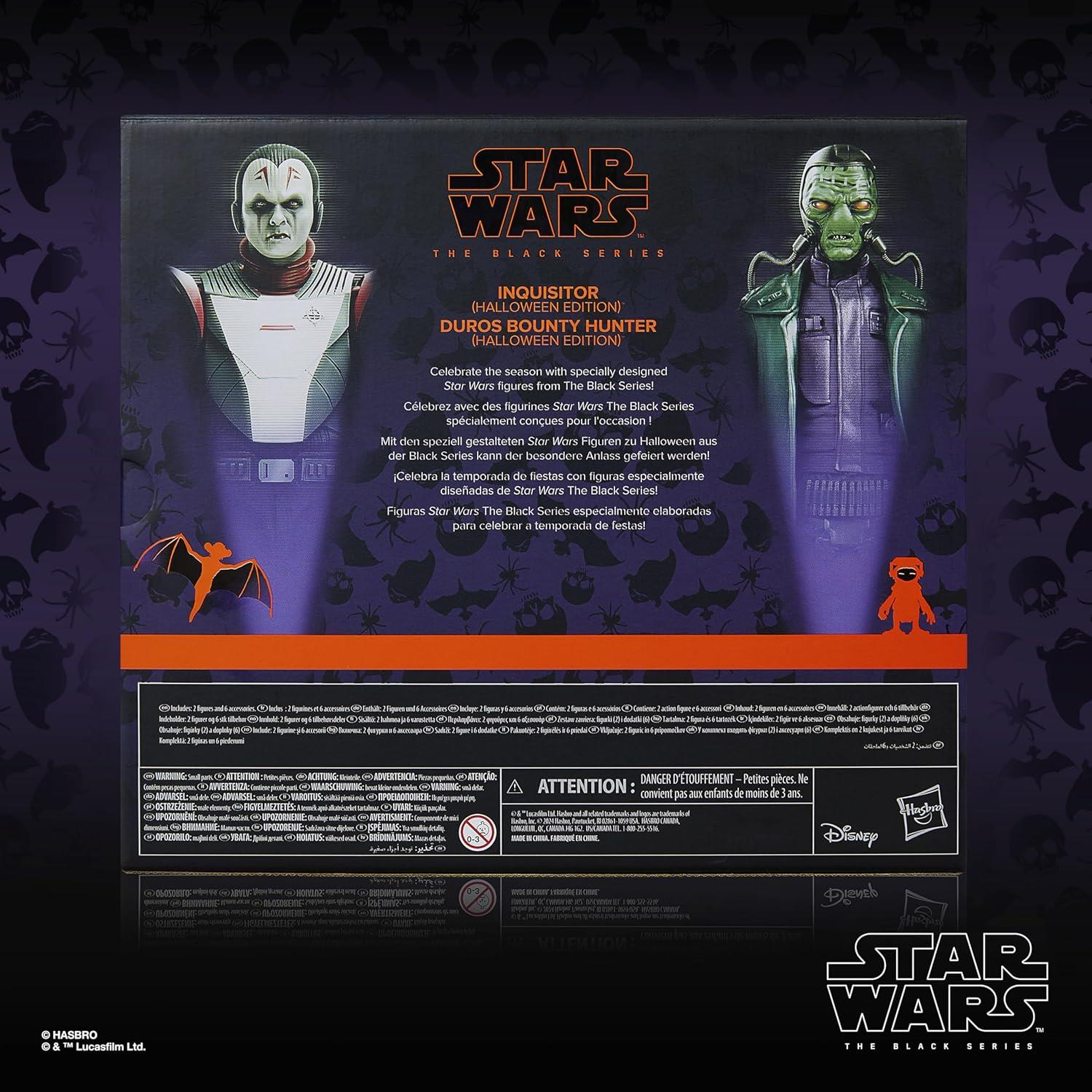 Star Wars: The Black Series Halloween Edition 2 Pack Action Figure - Inquisitor & Duros