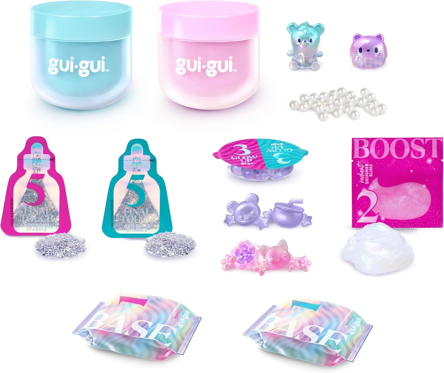 Gui Gui Shimmer Deluxe Duo Slime Pack