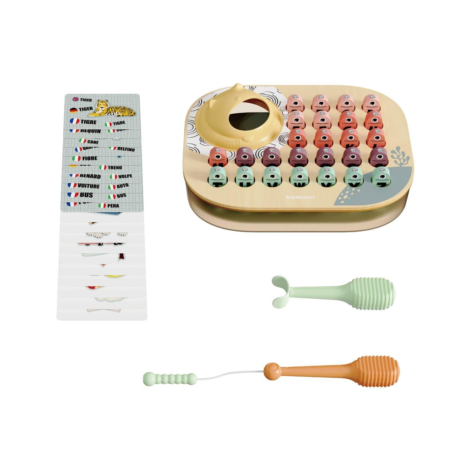 Topbright Wooden ABC Fishing Game