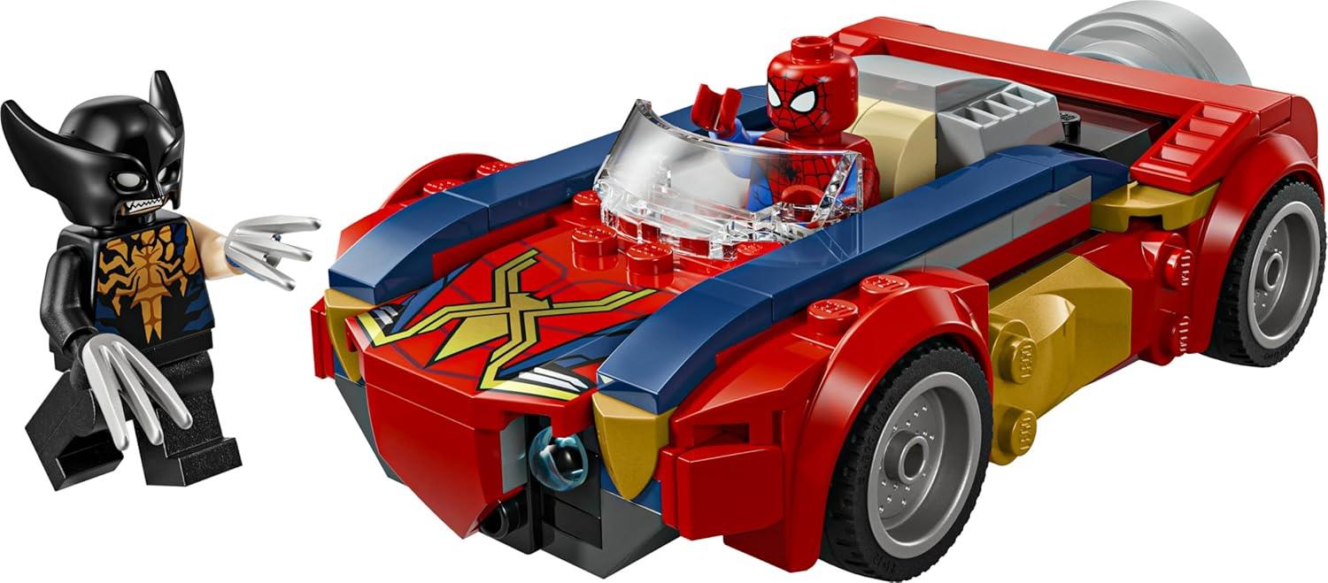 LEGO Marvel Spider-Man Car vs. Venomized Wolverine 76336