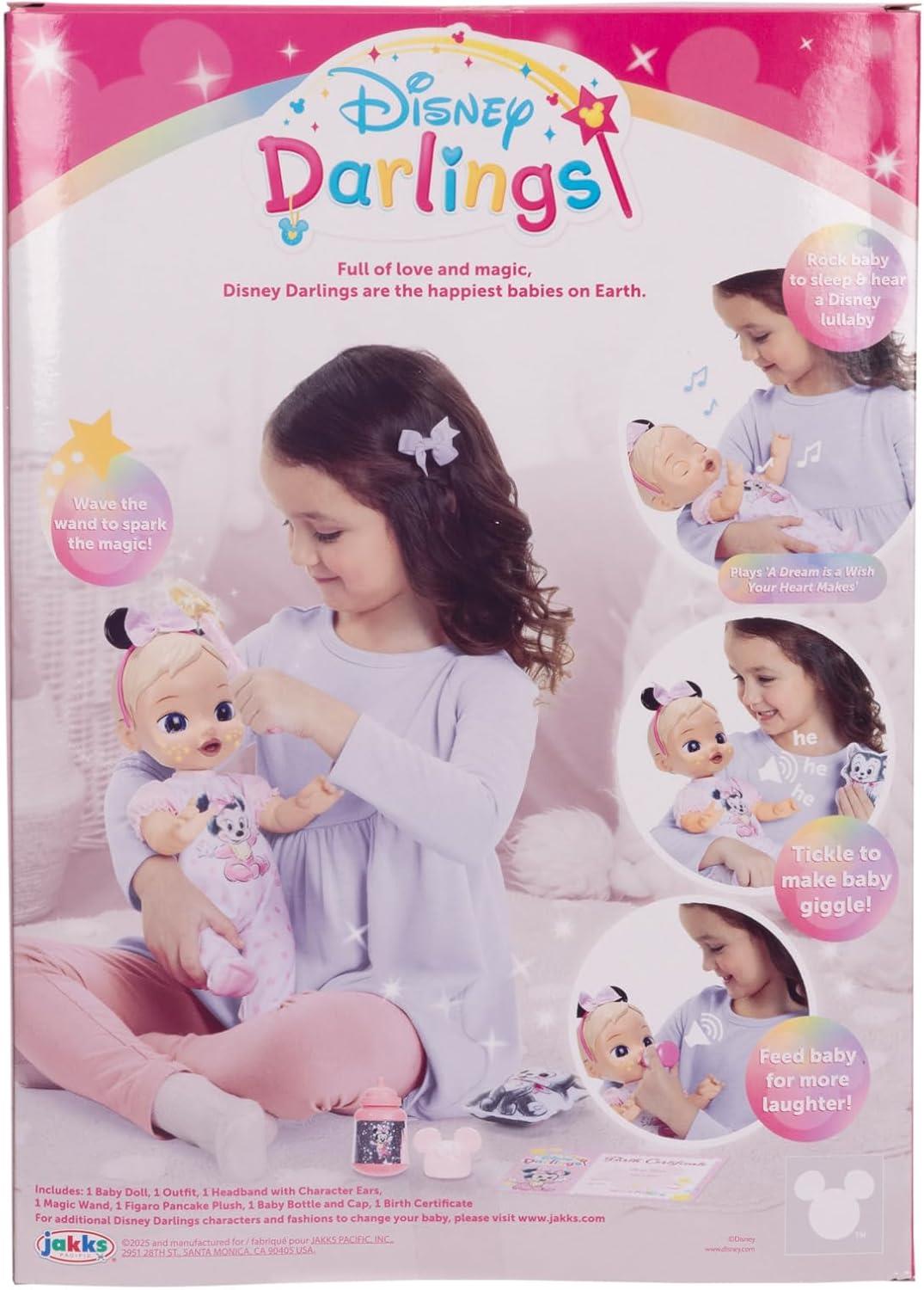 Disney Darlings Minnie Mouse 33cm Deluxe Interactive Doll