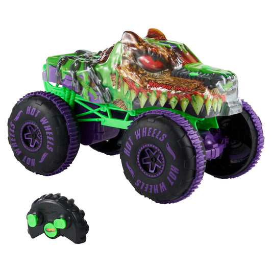 Hot Wheels Monster Trucks RC 1:15 Mutant Wreckin Wolf