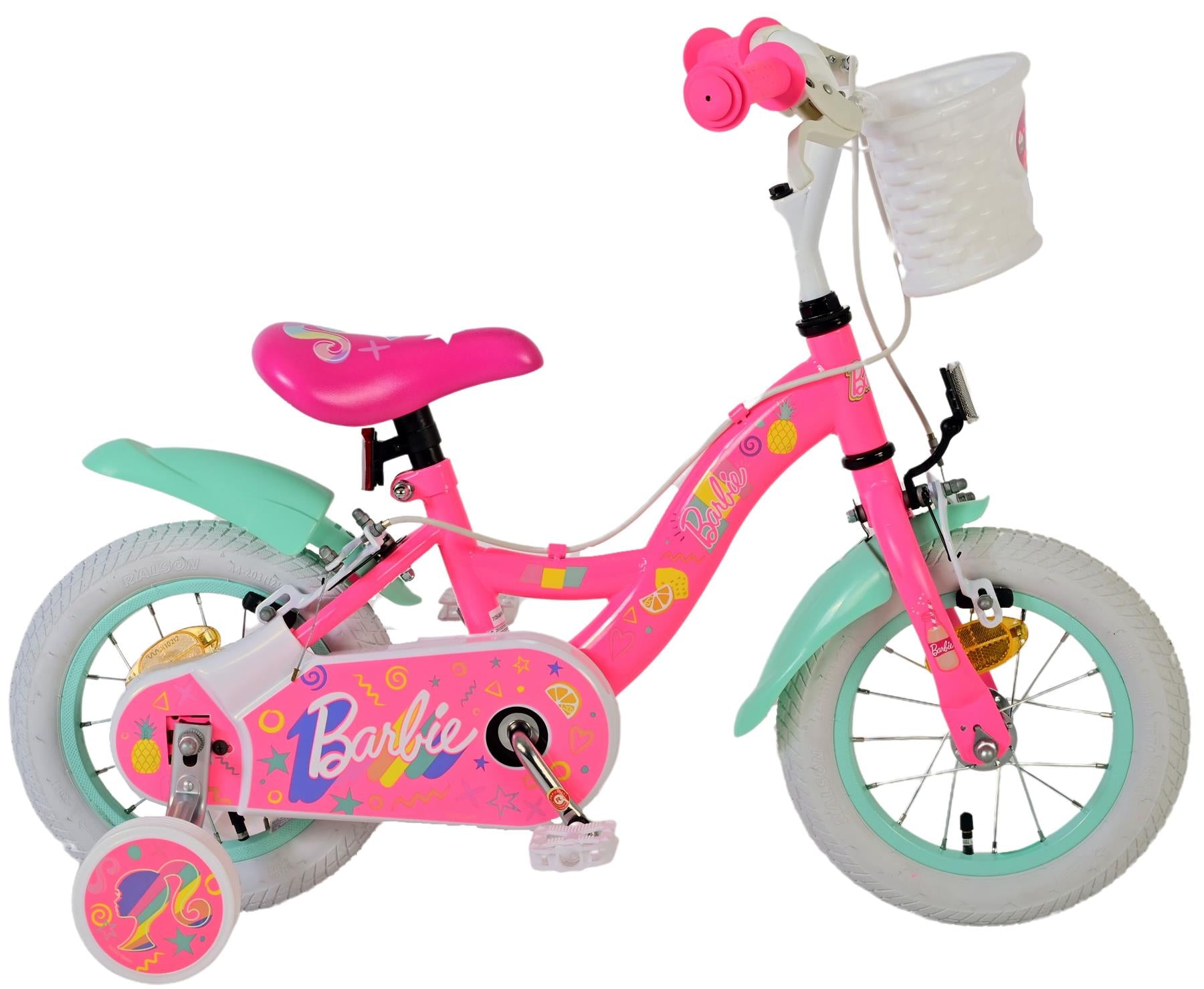 Barbie Children's 12 Inch Bike - Pink
