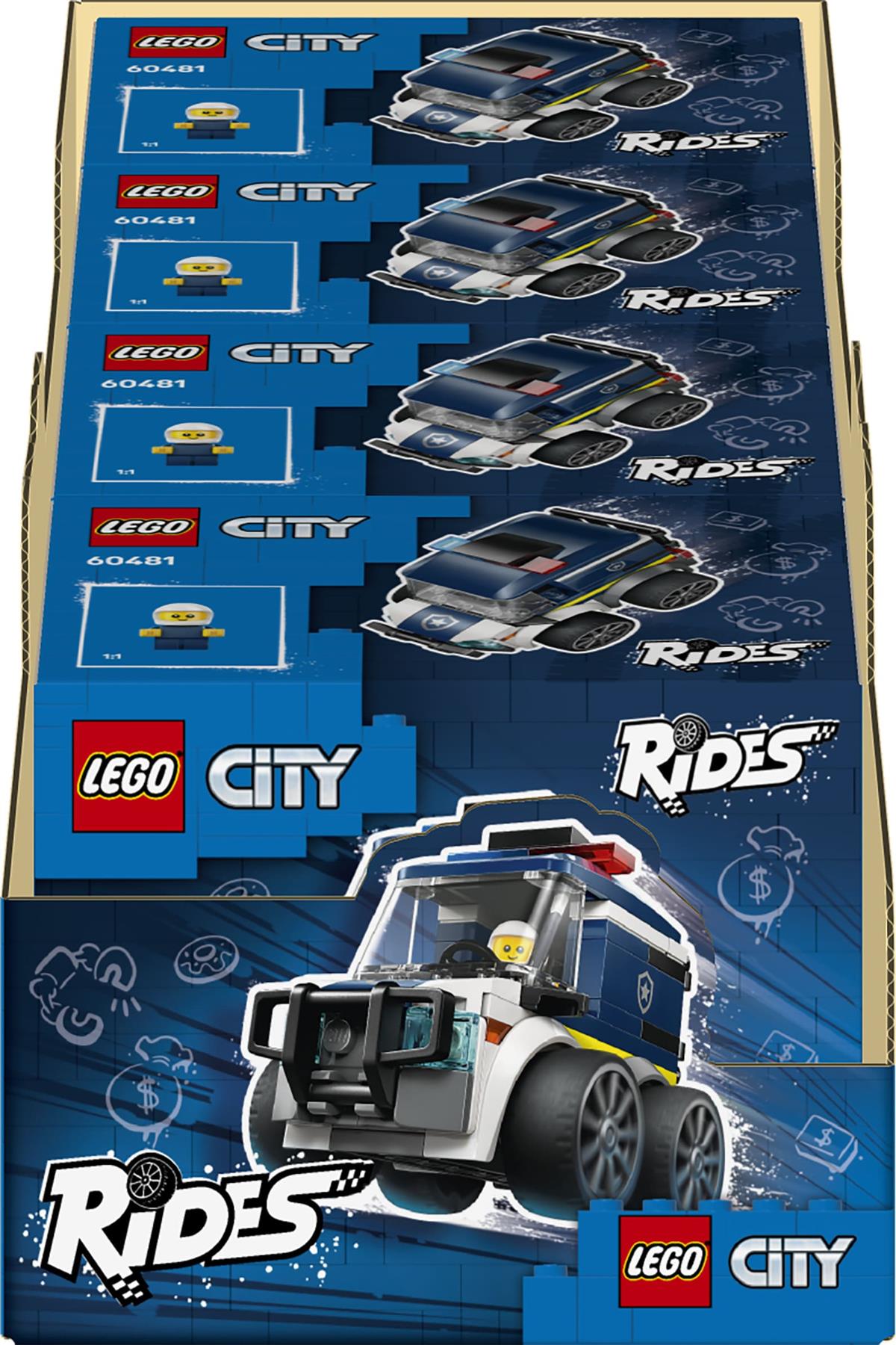 LEGO City Rides Police Truck 60481