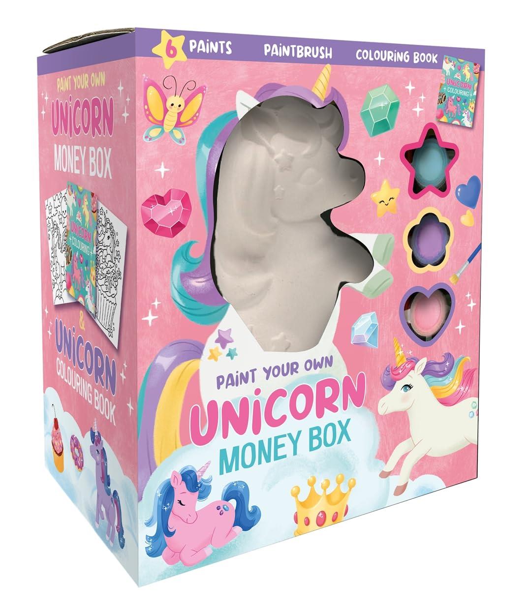 Paint Your Own Unicorn Money Box