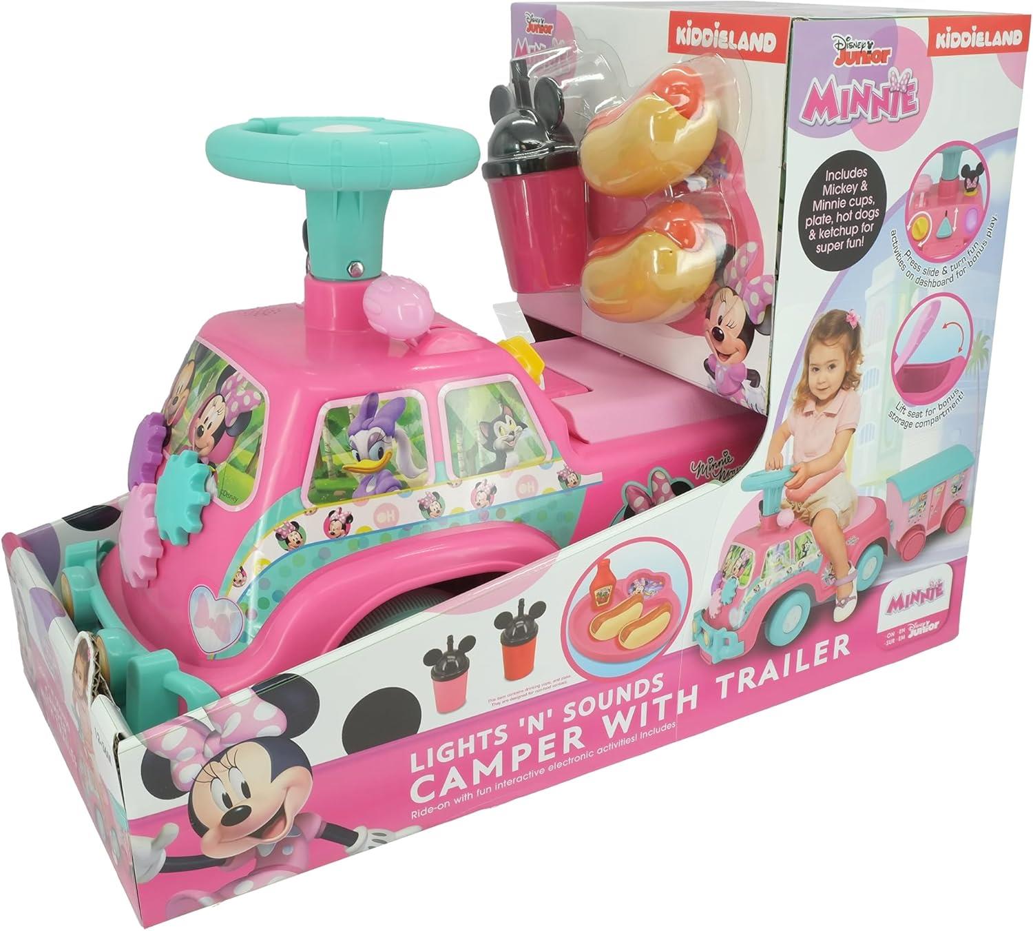 Disney Minnie's Lights 'n' Sounds Van with Camper Trailer