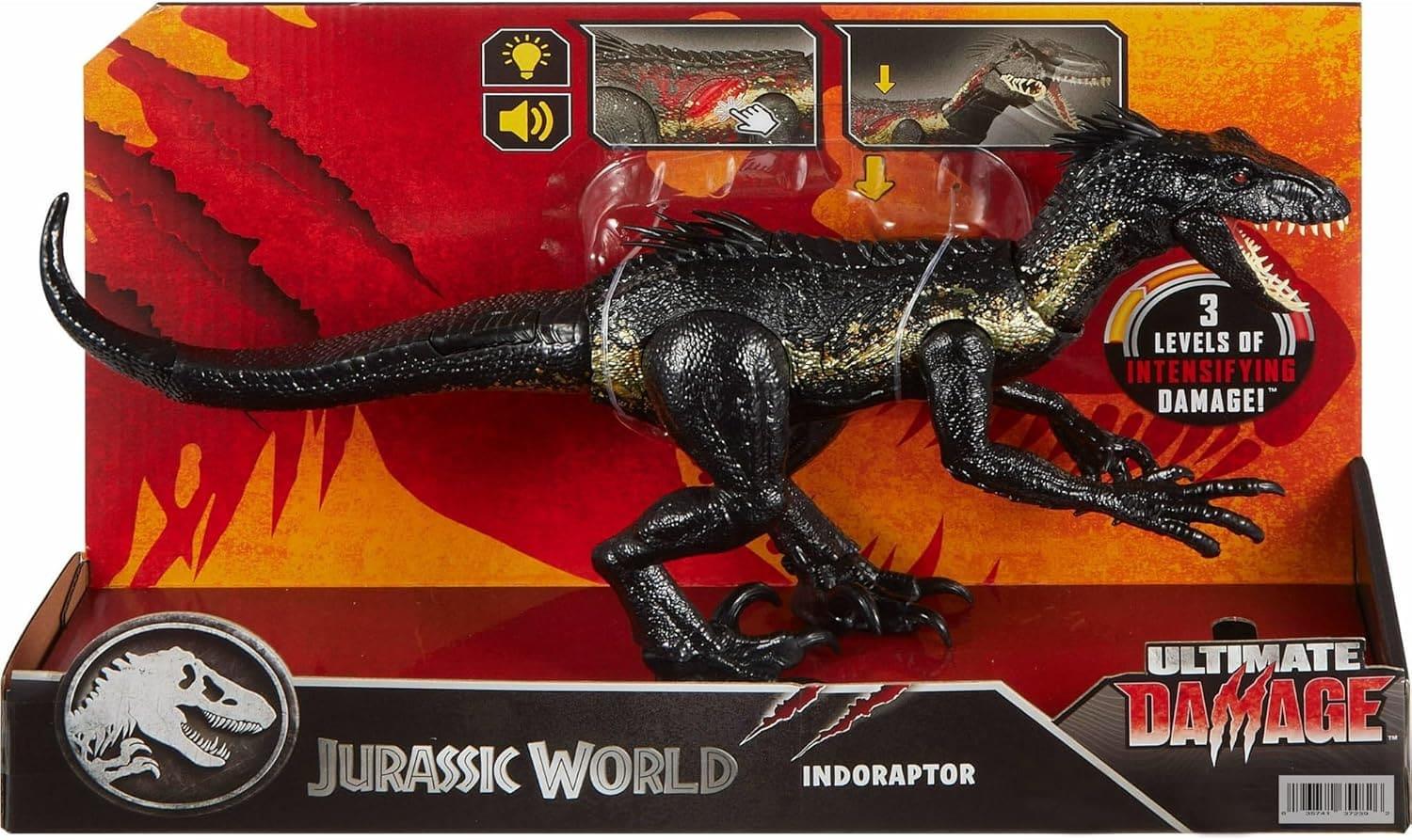 Jurassic World Ultimate Damage Indoraptor Dinosaur