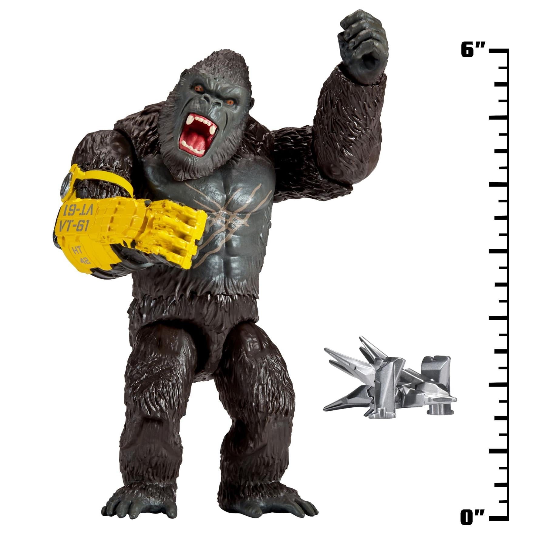 MonsterVerse Godzilla x Kong: The New Empire 6 inch Kong With Arm Brace Armour