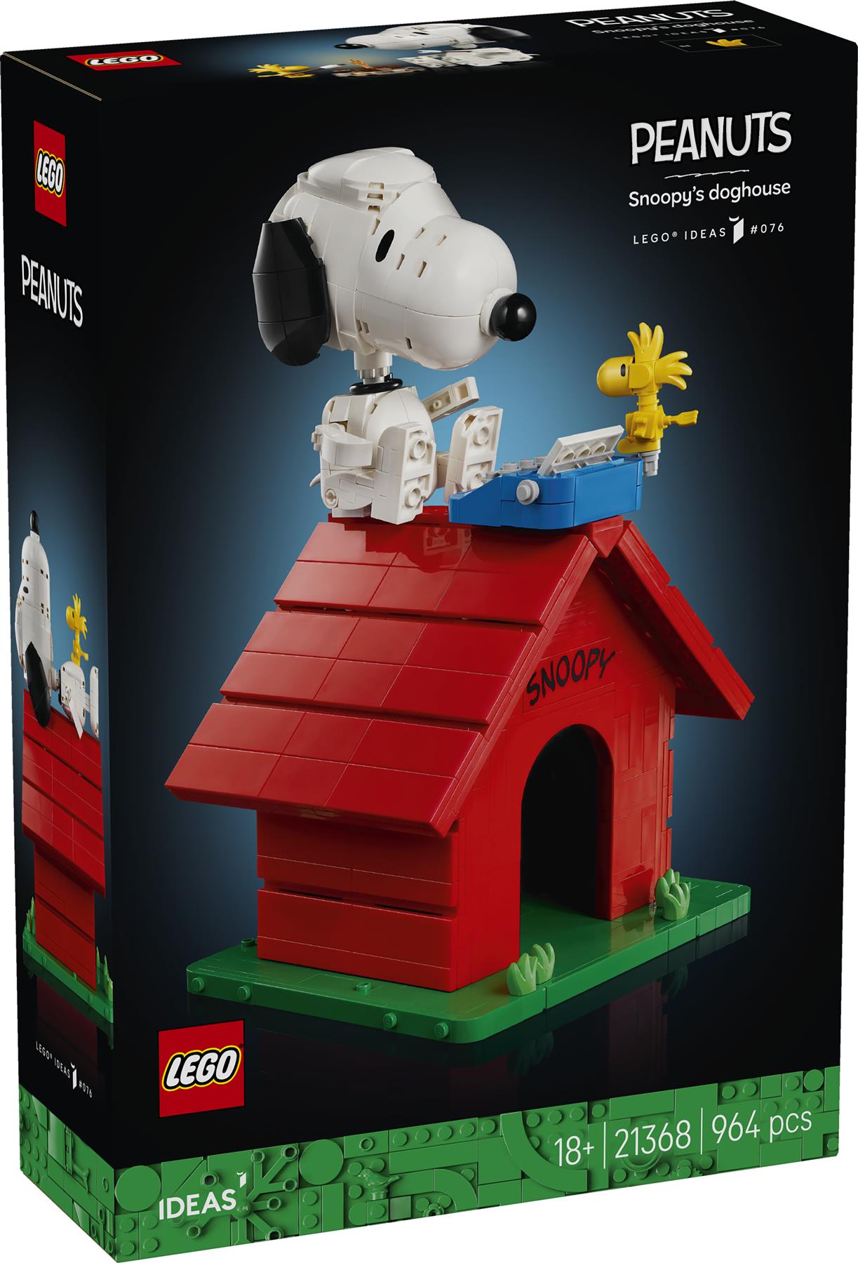 LEGO Ideas Peanuts: Snoopy's Doghouse 21368