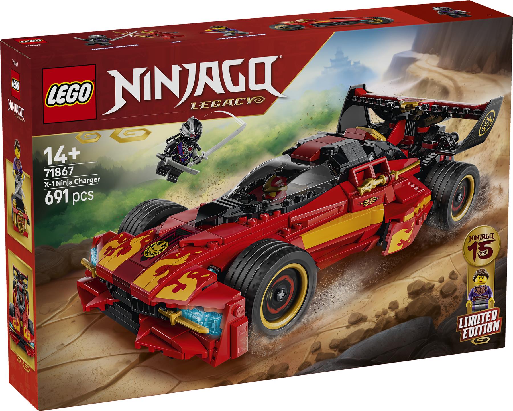 LEGO Ninjago X-1 Ninja Charger 15th Anniversary 71867