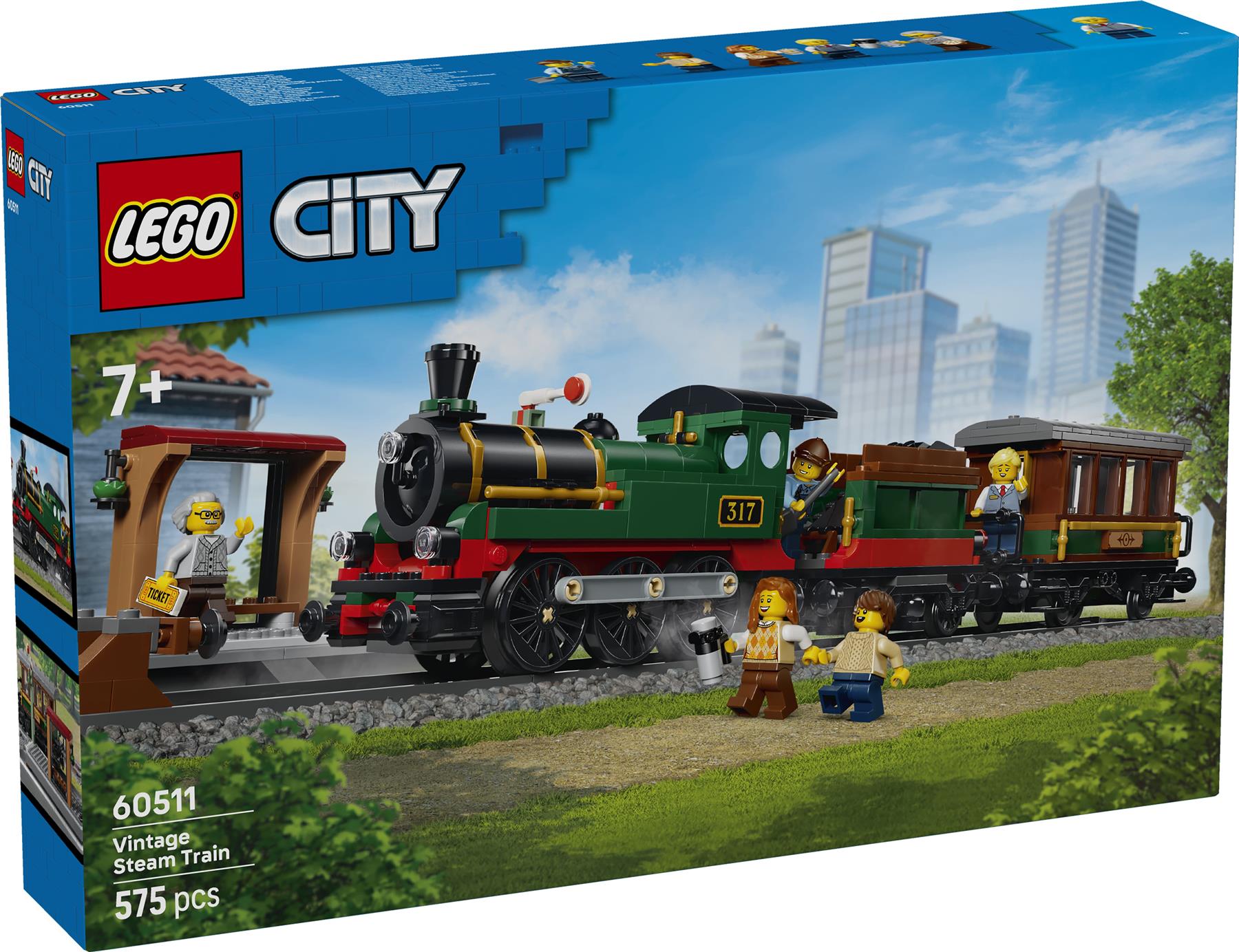 LEGO City Vintage Steam Train 60511