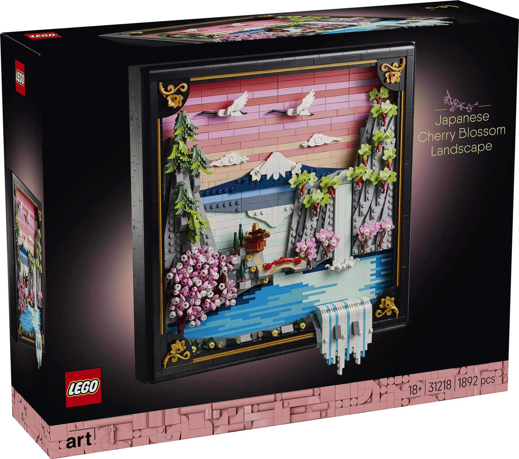 LEGO Art Japanese Cherry Blossom Landscape 31218