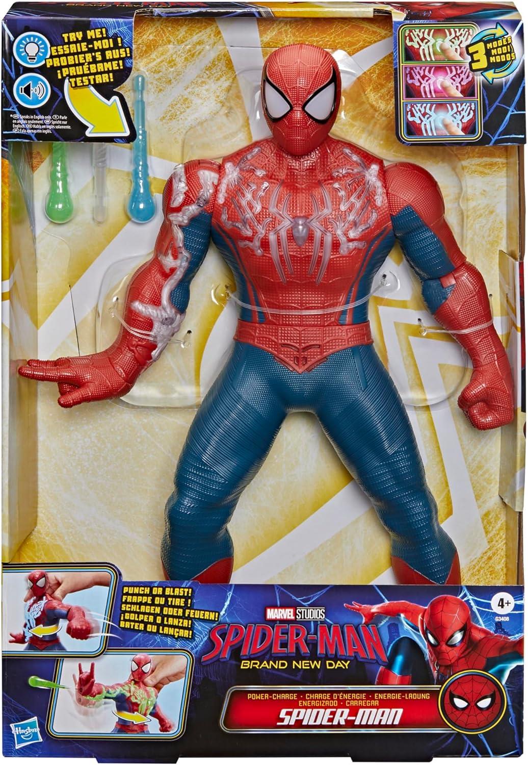 Marvel Spider-Man: Brand New Day Power-Charge Spider Man Action Figure