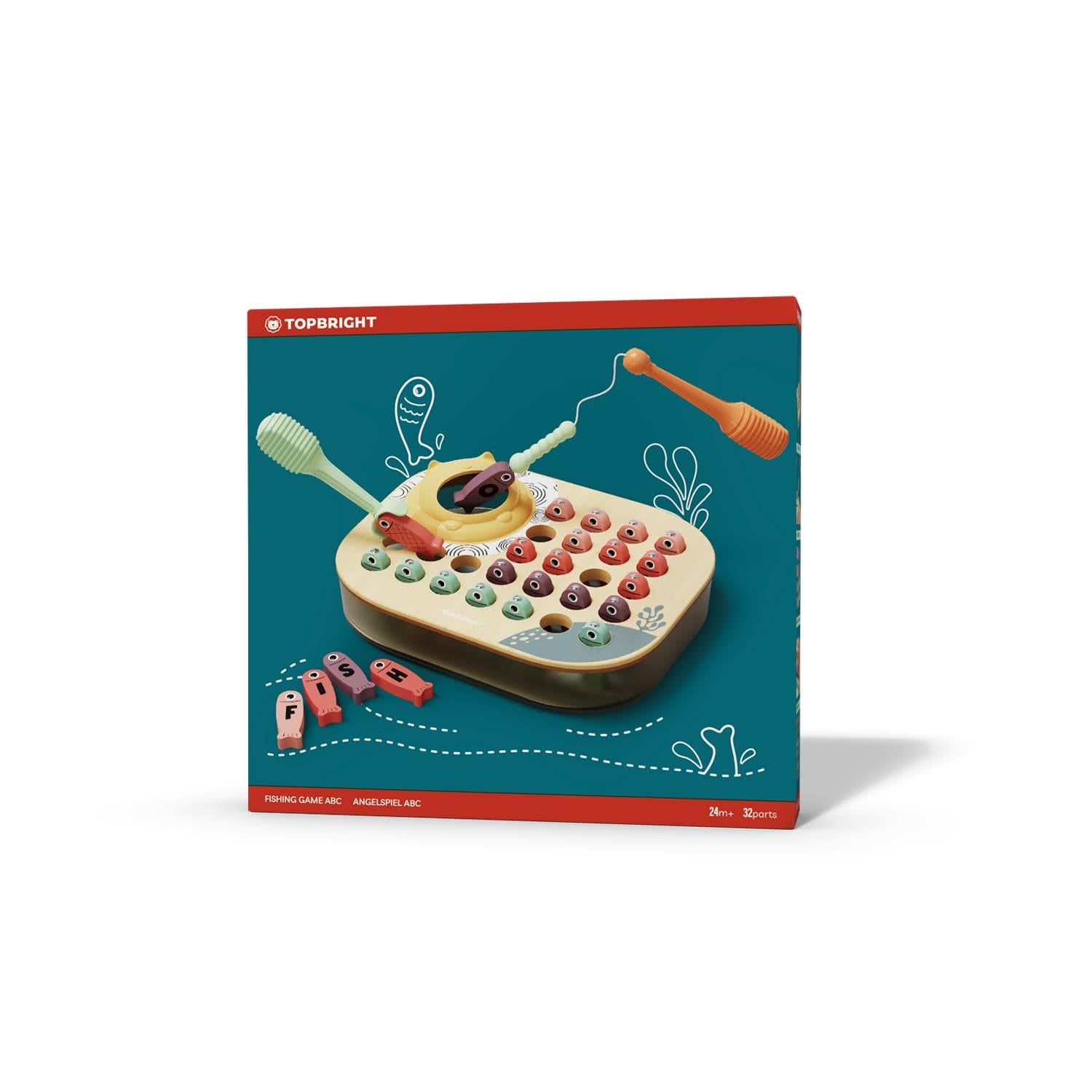 Topbright Wooden ABC Fishing Game