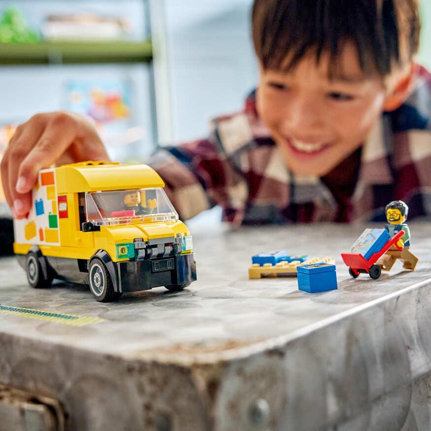 LEGO City: The LEGO Van Toy with 2 Minifigures 60500
