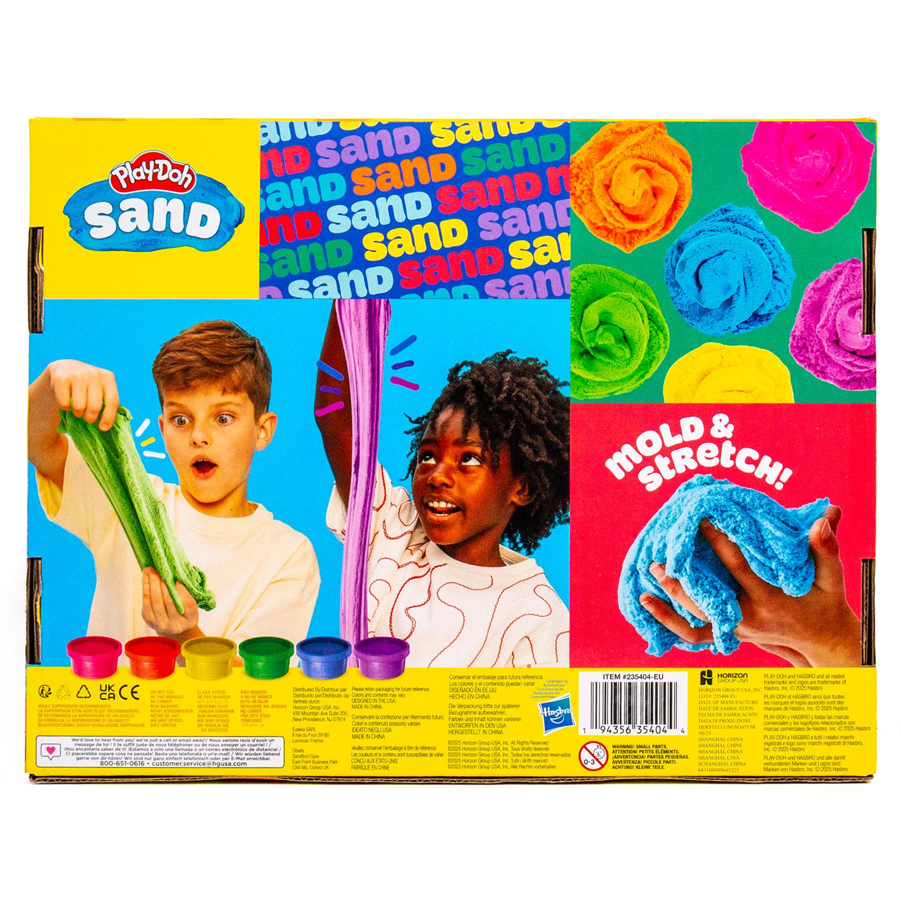 Play-Doh Sand 6-Pack Box
