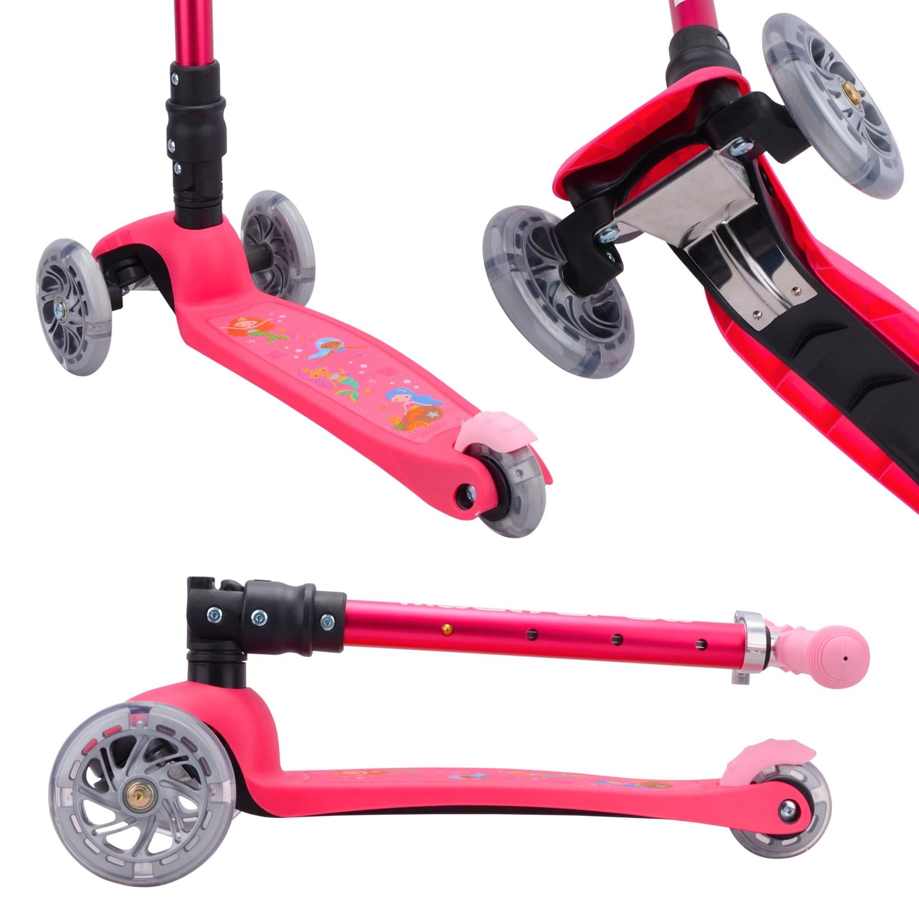 Boldcube Teeny Fold 3 Wheel Scooter - Mermaid