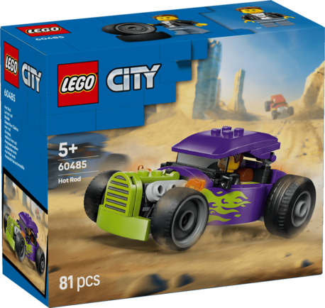 LEGO City Hot Rod Race Car Toy and Mini Figure 60485