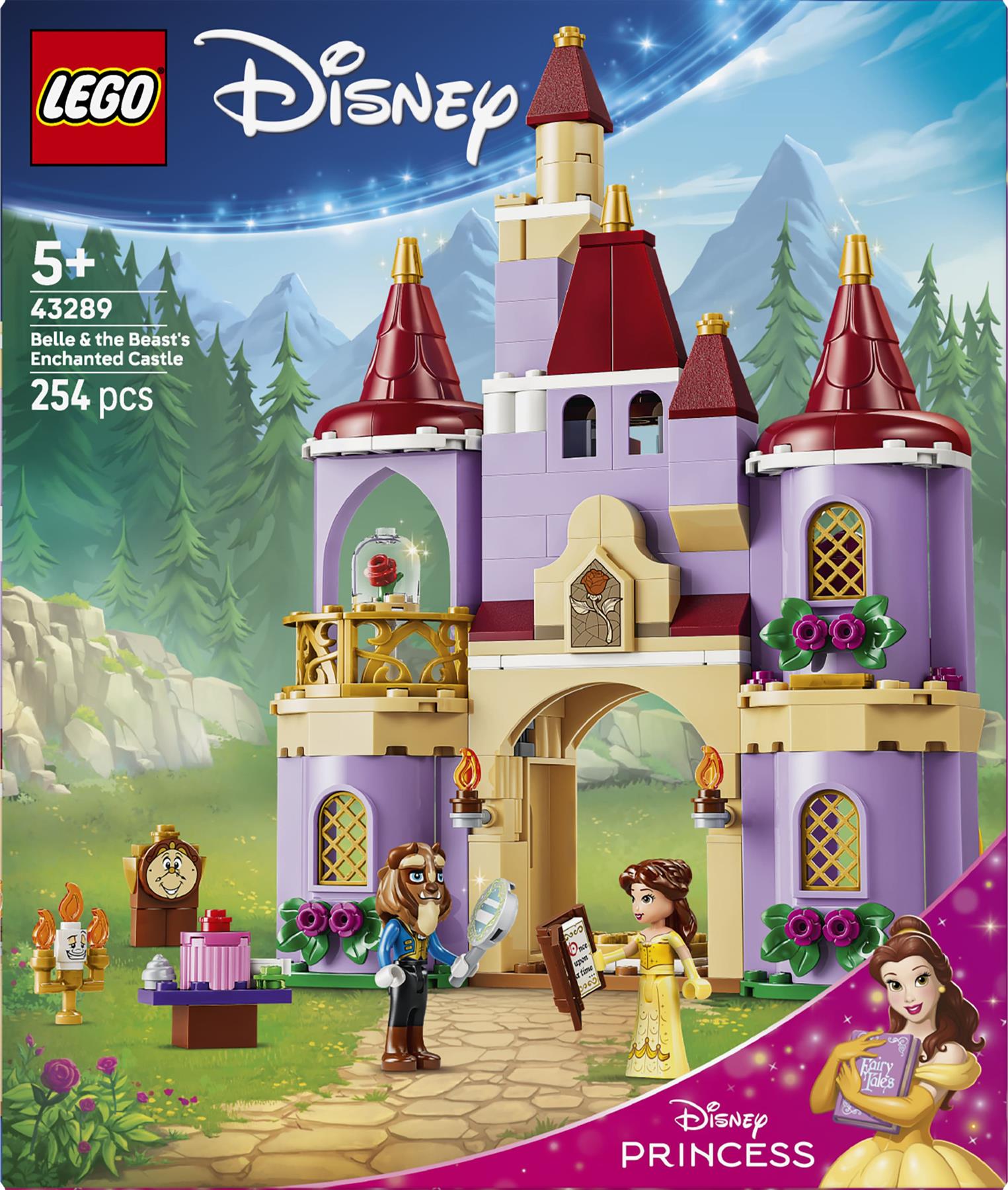 LEGO Disney Belle & the Beast's Enchanted Castle 43289