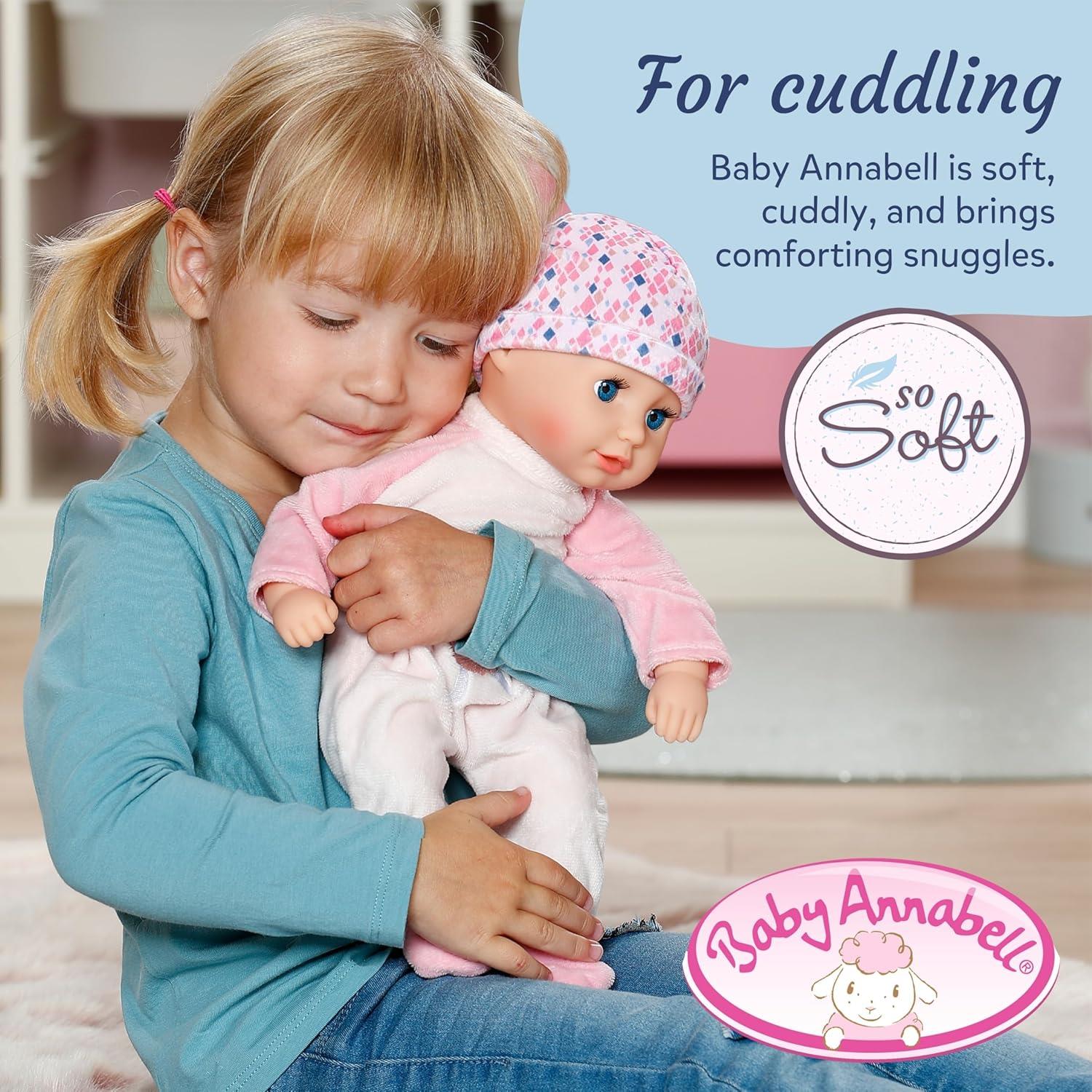 Baby Annabell Soft 36cm Baby Doll with Sleeping Eyes - Anna