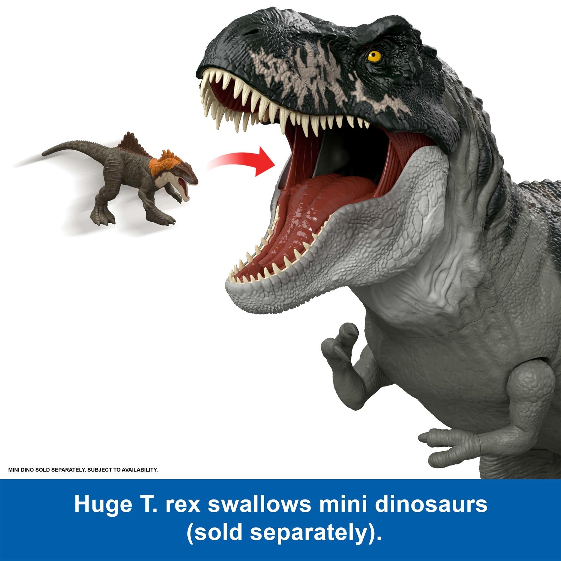 Jurassic World Rebirth Super Colossal Tyrannosaurus Rex Dinosaur Figure