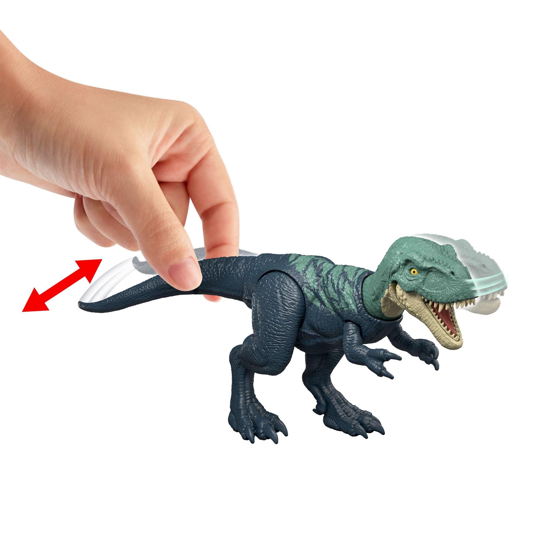 Jurassic World Rebirth Strike Attack Dinosaur Toy - Nanotyrannus