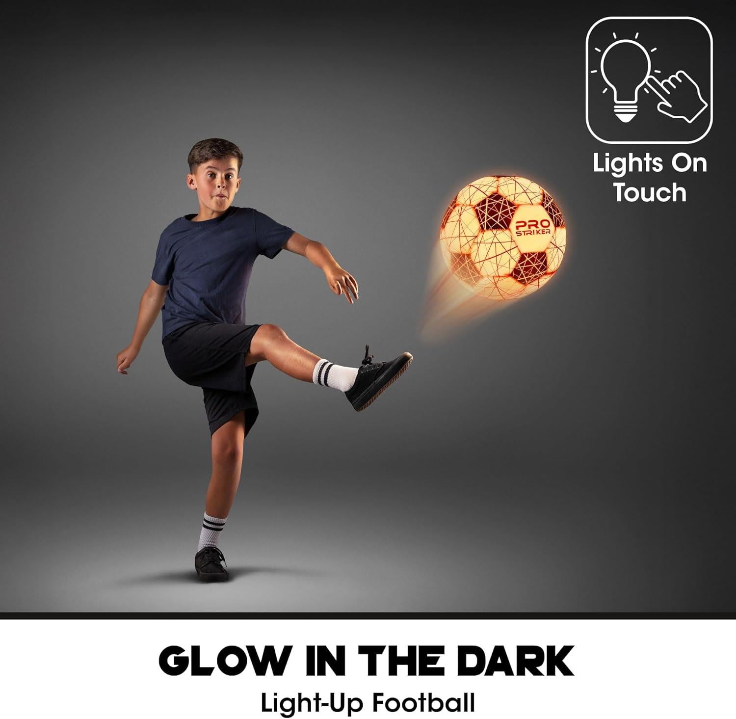 Pro Striker Glow Football Size 5