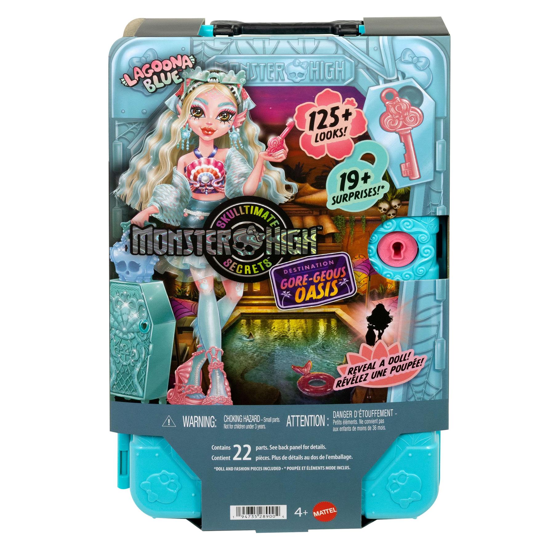Monster High Skulltimate Secrets Oasis Fashion Doll - Lagoona Blue