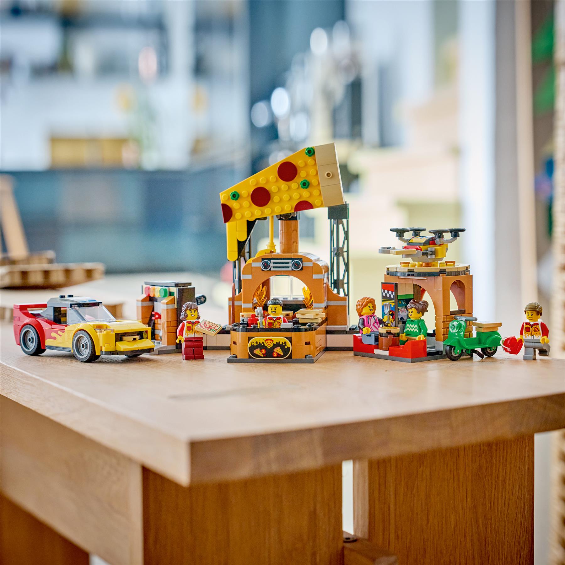 LEGO City Pizza Delivery Experience with Vehicles 60496