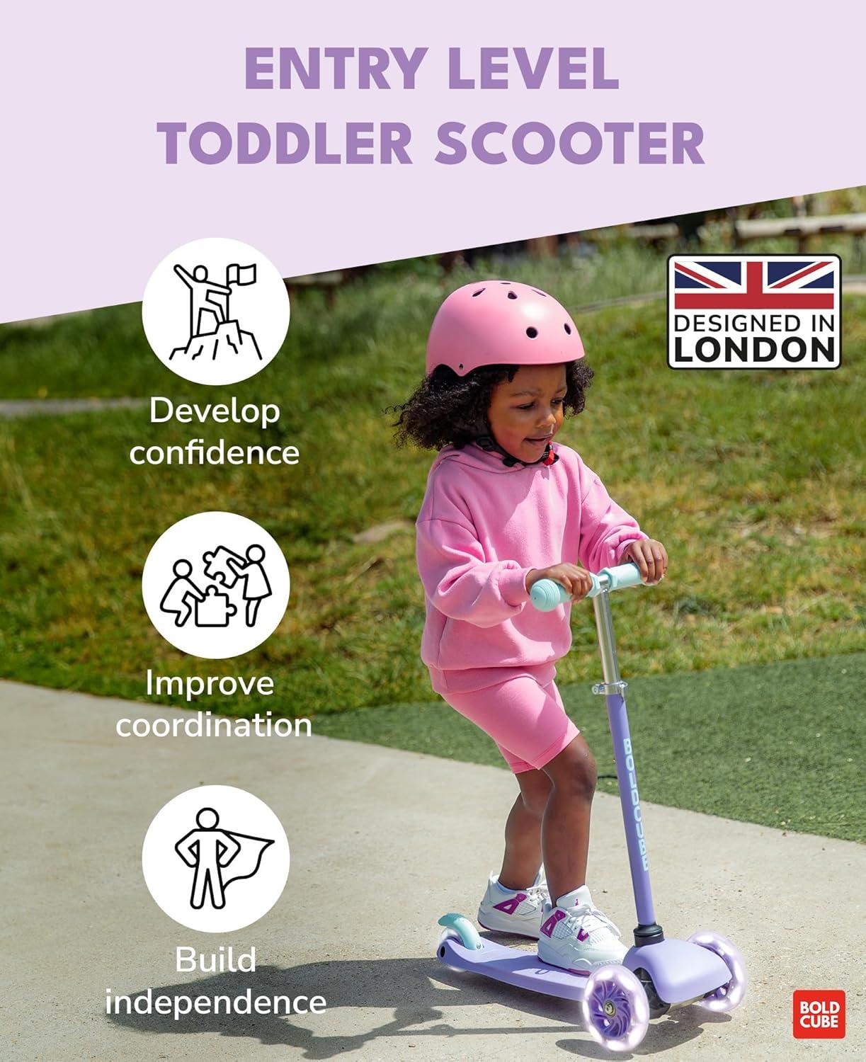Boldcube Teeny 3 Wheel Scooter - Lilac