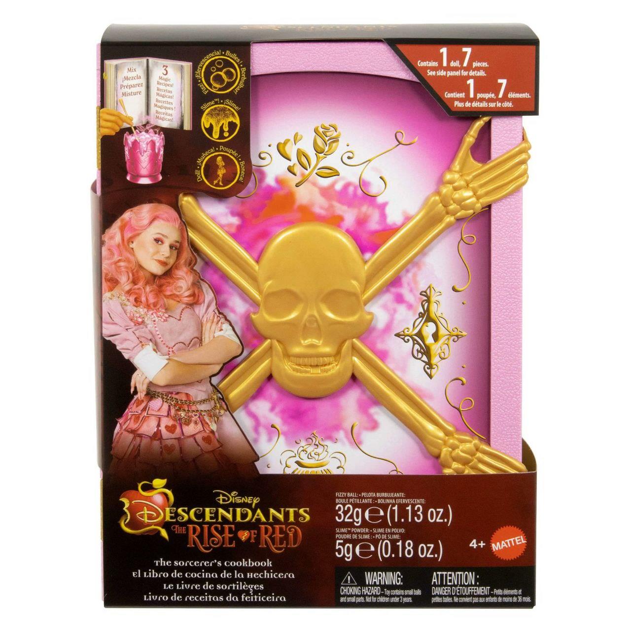 Disney's Descendants: The Rise Of Red The Sorcerer's Cookbook Doll & Playset