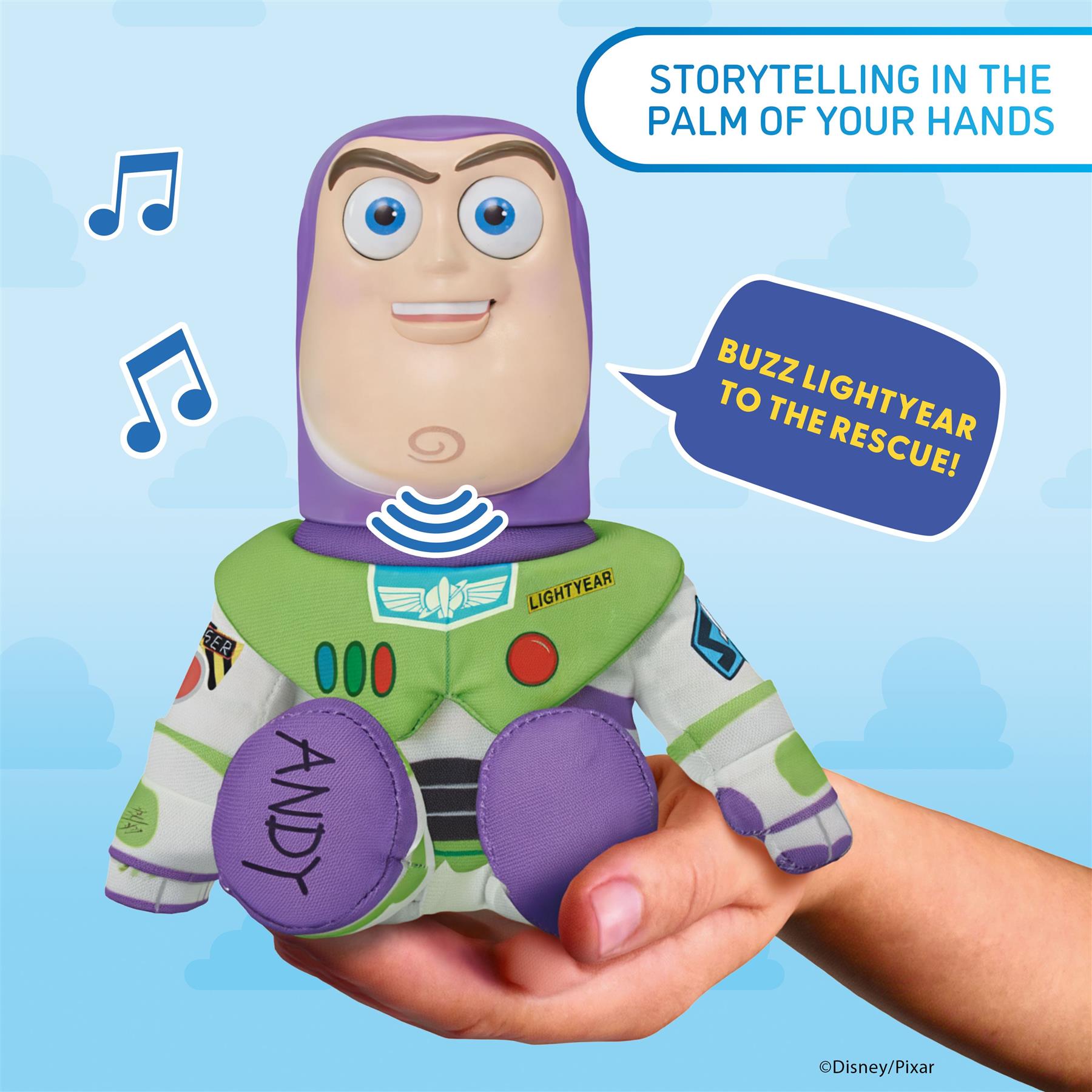 Disney Pixar Toy Story 5 Buzz Lightyear Palm Puppetronic