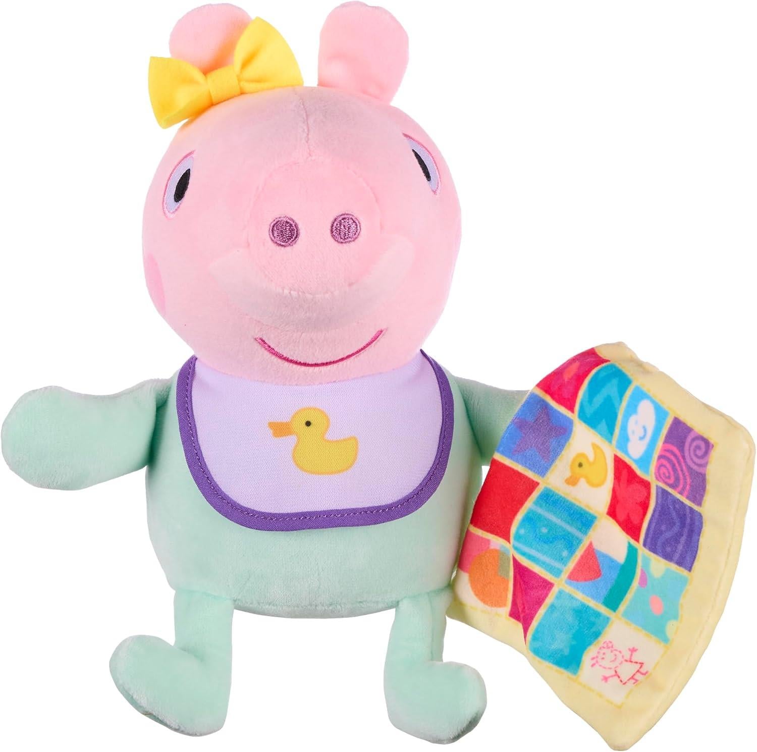 Peppa Pig Baby Evie Plush with Blanket