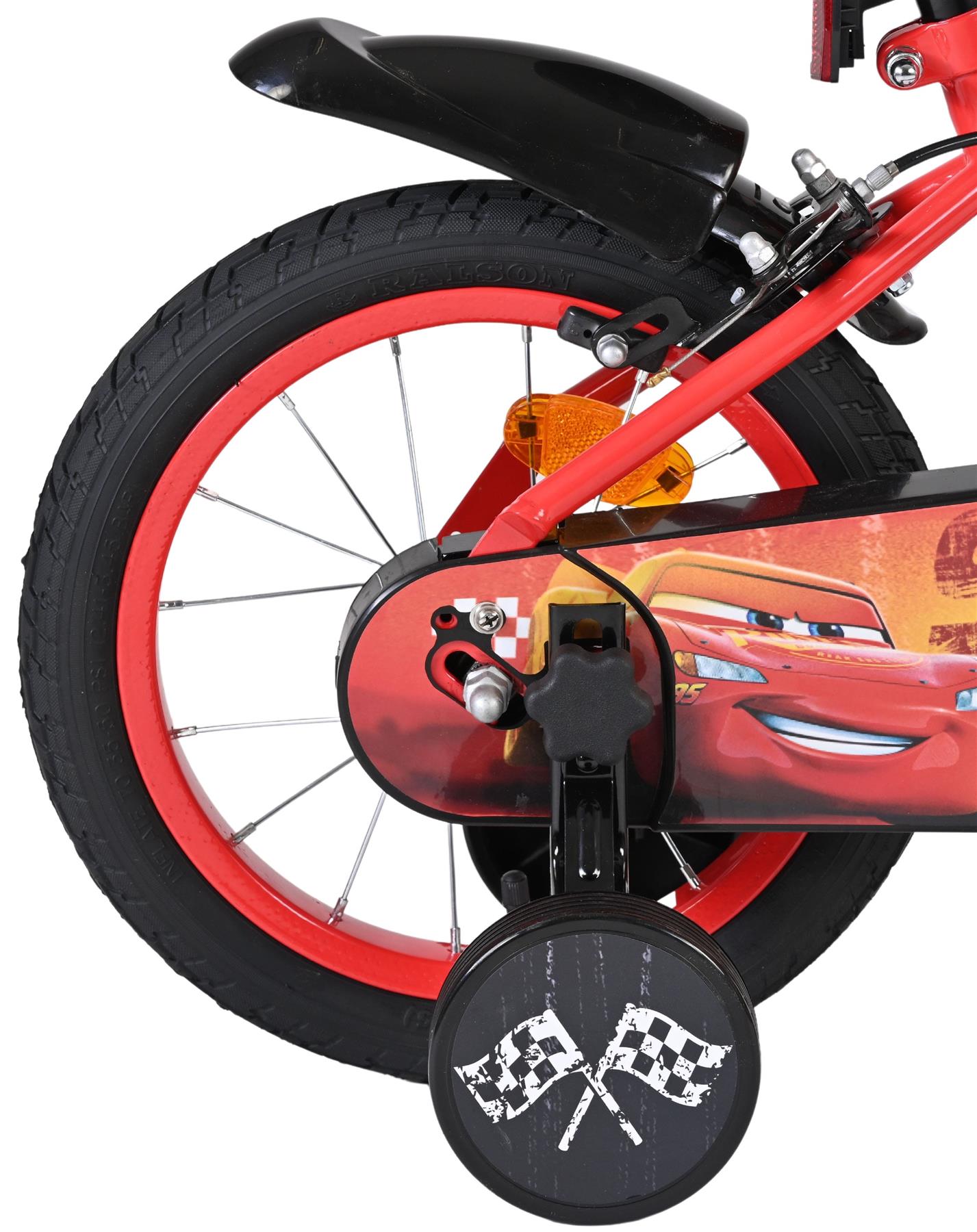 Disney Cars Children's 14 Inch Bike - Red