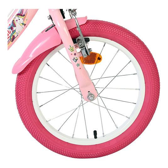 Volare Unicorn 16-Inch Bike - Pink