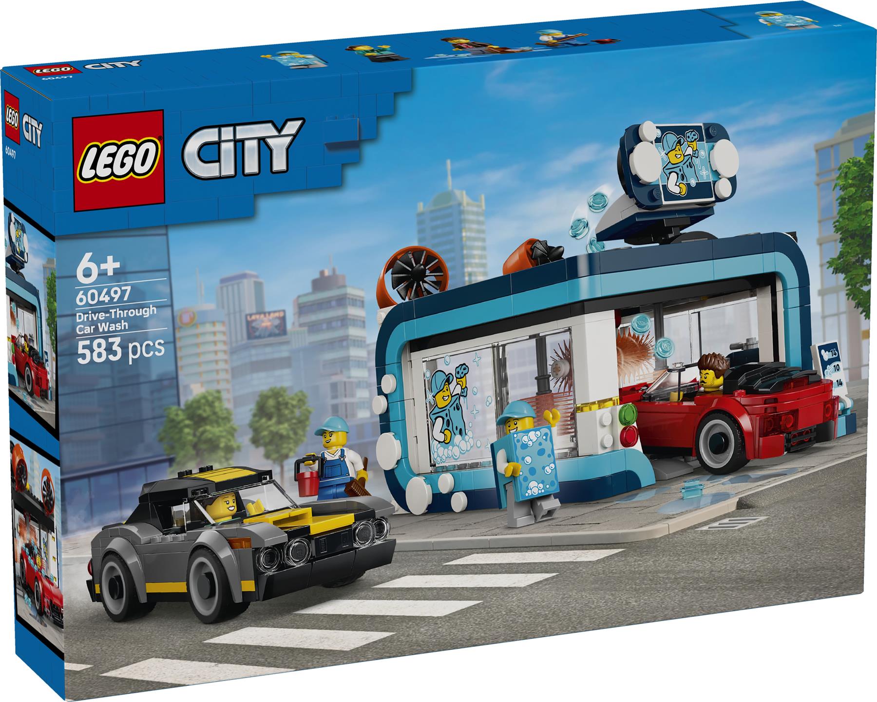 LEGO City Drive-Through Car Wash 60497