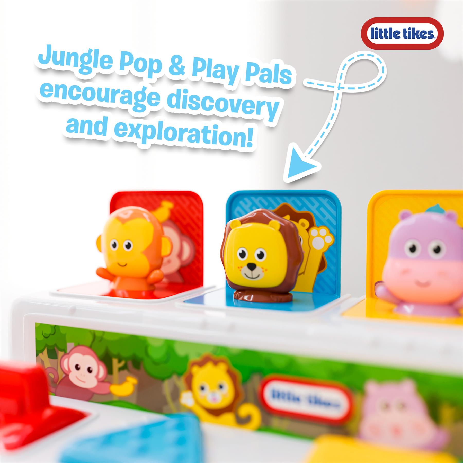 Little Tikes Jungle Pop & Play Pals