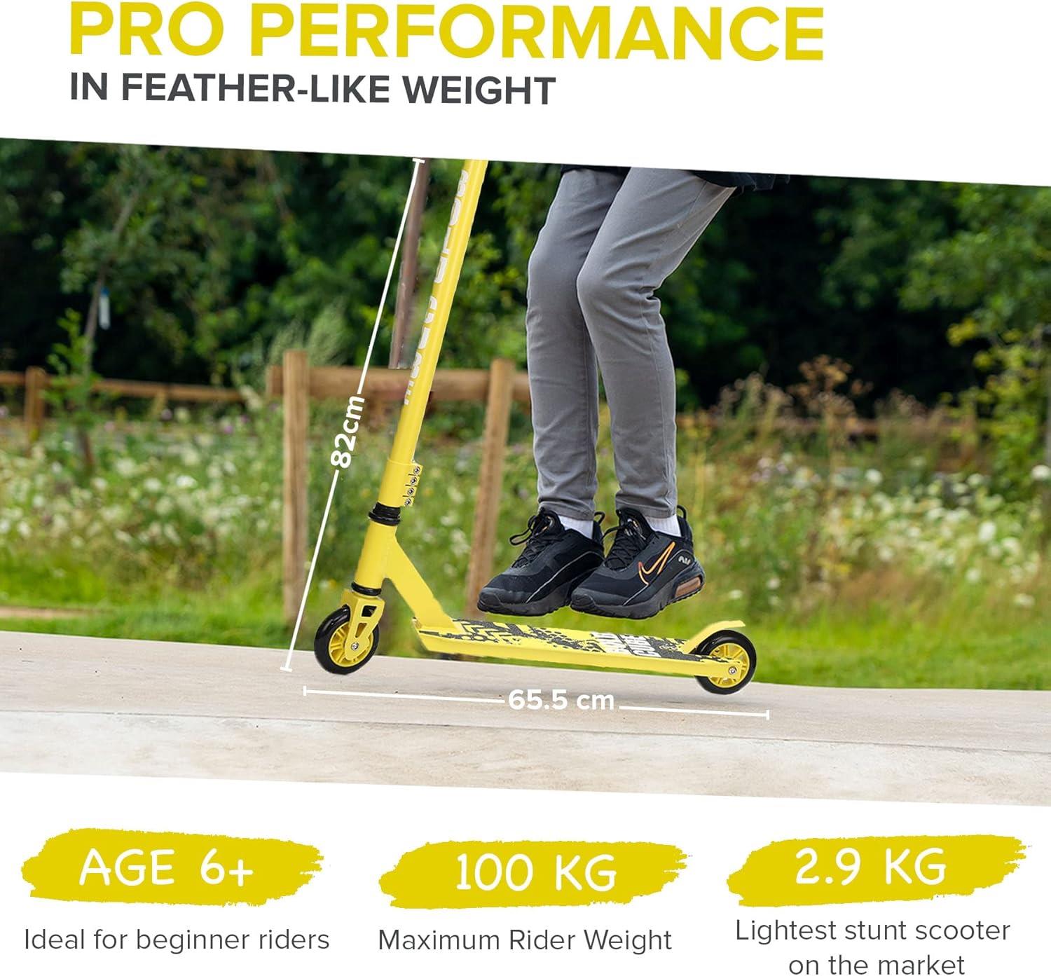 Boldcube Stunt Scooter - Yellow