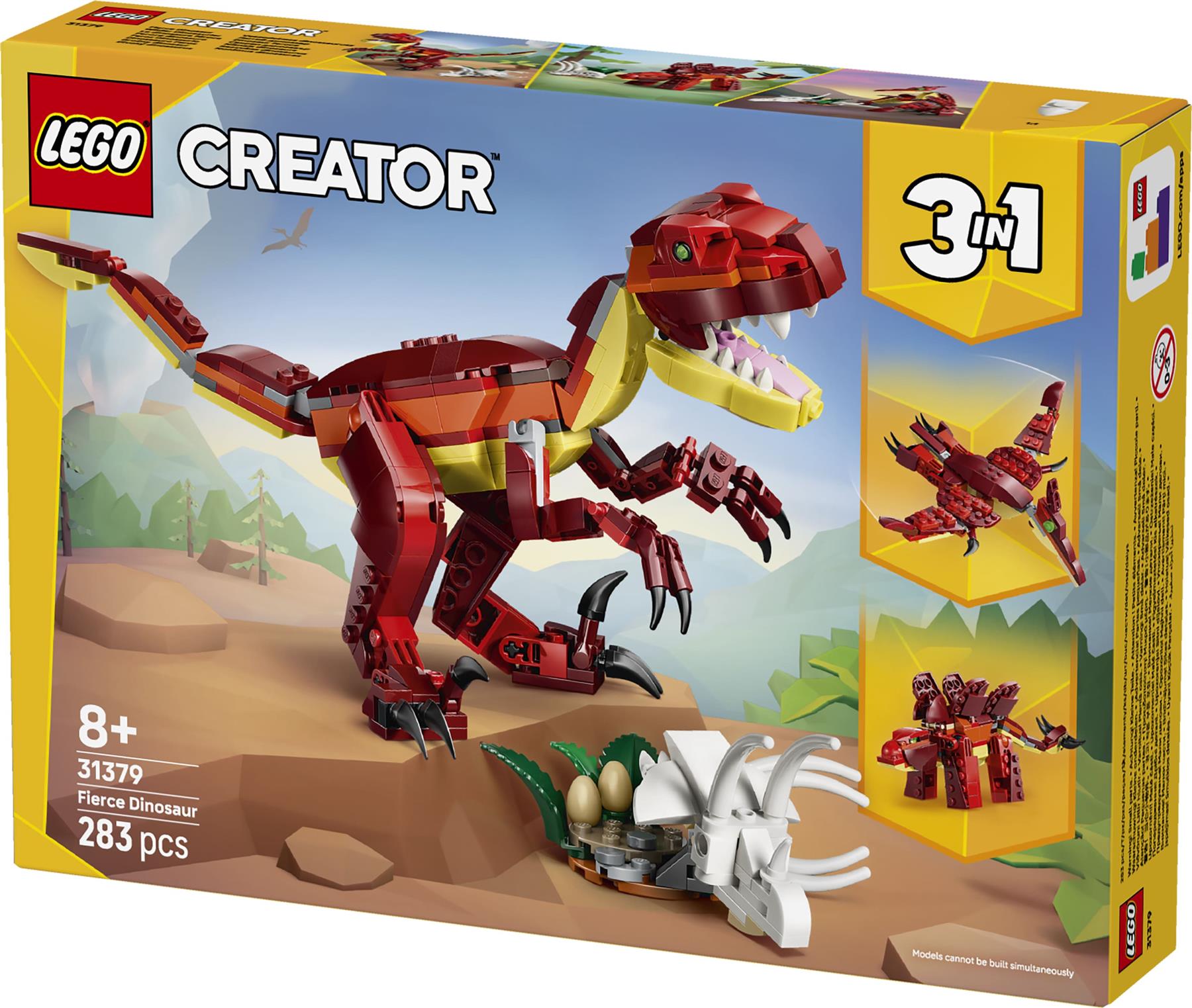 LEGO Creator 3-in-1 Fierce Dinosaur 31379