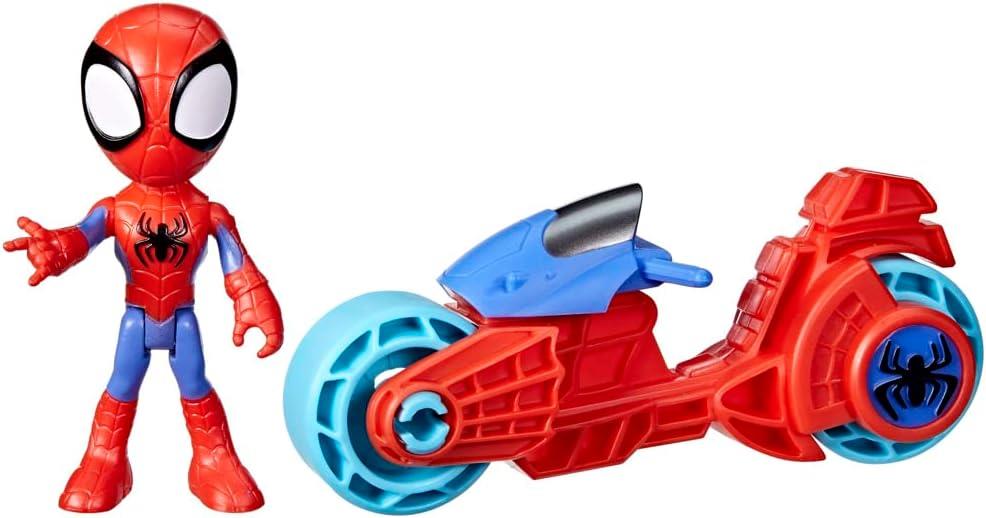 Marvel Spidey & His Amazing Friends Figure & Motorcycle Set