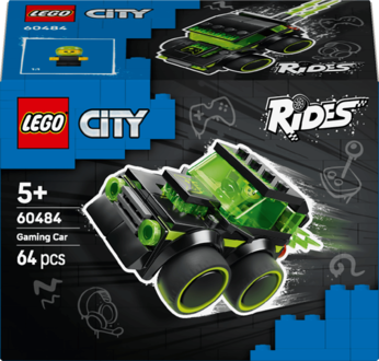 LEGO City Rides Gaming Race Car Toy for Kids 60484