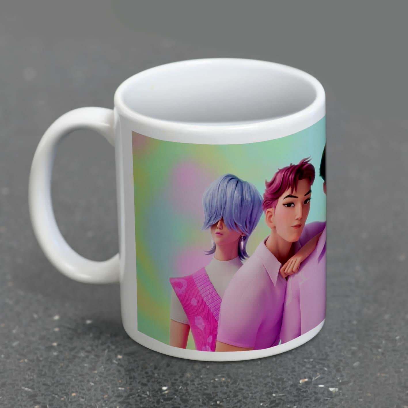 K-POP Demon Hunters SAJA White Pod Mug