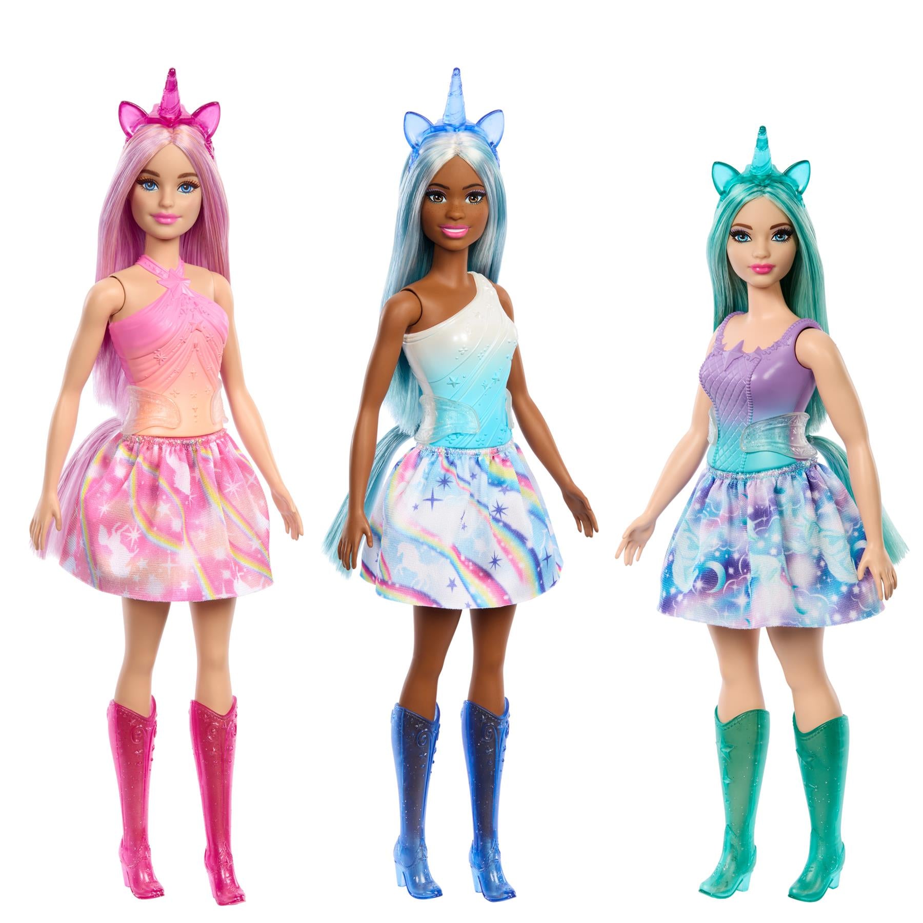 Barbie Unicorn Doll Assortment - Pink Hair