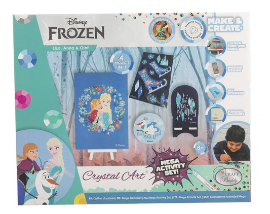Disney Frozen Elsa & Anna Crystal Art Mega Activity Set